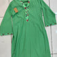 Parrot Green 1 Pc Chikankari Kurta