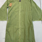 Olive Green Chikankari Kurta 1 Pc