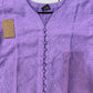 Lilac Color 1 PC Chikankari and thread Work Kurta