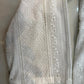 White Chikankari 1 pc Kurta