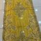 Heavy Mirror and bead work Dupatta with Printing (Star Style)