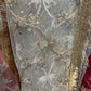 Small Flowers Pattern Mehndi Net Dupatta - ELMWDP001