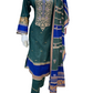 Zinc Blue Thread Work Casual Wear 3 Pc - ELRR016