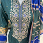 Zinc Blue Thread Work Casual Wear 3 Pc - ELRR016