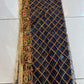 Multi Color Golden Mehndi Net Dupatta - ELMWDP003