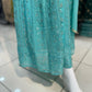 Aqua Green Maxi Dress - Long Length Women's Dress for Casual Wear