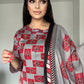 Grey Maroon Winter Casual Wear - 3 PC - ELRR087