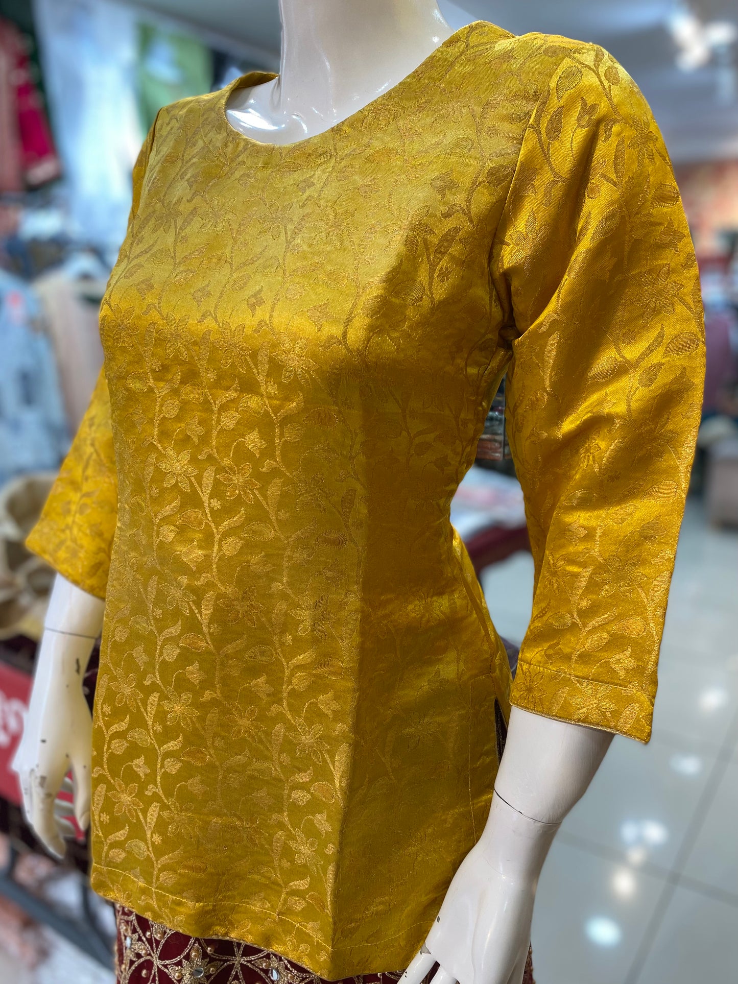 Banarsi Kurtis in Various Colors- ELMWBK001