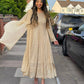 Beige Golden Maxi - ELRR002