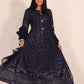 Blue Maxi Dress Formal Wear - ELRR045