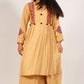Skin Kurta with Multi Thread Work - 1 PC - ELRR076