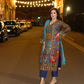 Multi colour Heavy outfit - ELRR033