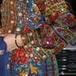 Multi colour Heavy outfit - ELRR033