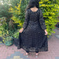Black Maxi Dress - ELRR044