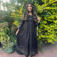 Black Maxi Dress - ELRR044
