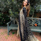 Black Tail Maxi with Golden Bead Work - 3 PC - ELRR065