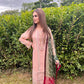 Mariams Misty Rose Original Outfit Long Kameez -ELIM002